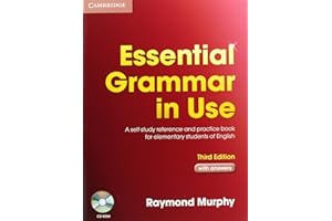 Essential Grammar in Use with Answers and CD-ROM Pack 3rd Edition: A self-study reference and practice book for elementary students of English