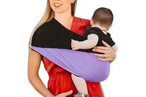 LRXYFYW Baby Tragetuch Neugeborene,Elastisches Babytrage,Baby Wraps Carrier,Babytrage Neugeborene Ab Geburt,Babytragetuch Ohne Knoten,Neugeborene Babytrage,Weich Tragetuch Baby