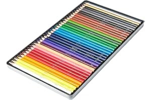 ‎AMAZON BASICS Amazon Basics 36 Assorted Coloured Pencils in Tin