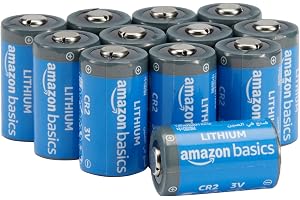Amazon Basics 12-Pack Lithium CR2 3 Volt Batteries