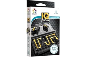 SMARTGAMES Smart Games - IQ Circuit | Rompecabezas Niños Y Adultos | Juegos De Mesa Niños 8 Años O Más | Incluye 120 Desafíos | Juegos Infantiles | Juegos Mesa