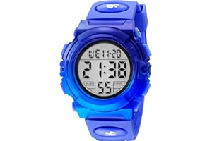 BEN NEVIS Orologio da Polso Orologi Sport per Bambini Digitale Multifunzione Impermeabile LED Luce Allarme Calendario Data con Cinturino in Silicone