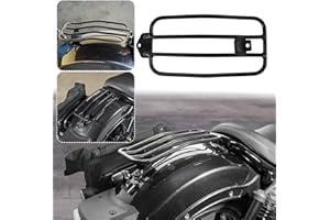 TAZGANTAX Schwarz Motorrad Heckfender Gepäckträger Solo Sitz Gepäckträger für Ho-nda Rebel CMX 1100 CMX1100 CMX-1100 REBEL1100 Zubehör 2021 2022 2023