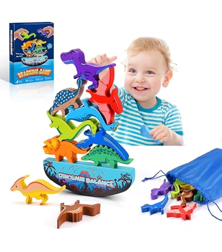 Giochi Montessori 2-4 Anni: Set Educativo Con Dinosauri, Tazze E Pinzette Per Imparare Colori E Numeri