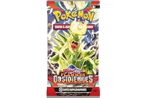 Pokémon - Booster - Ecarlate et Violet - Flammes Obsidiennes (EV03) - Modèle aléatoire - Jeux de société - Jeux de Cartes - Cartes à Collectionner - A partir de 6 Ans - Version française