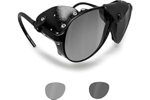 BERTONI Glacier Polarized Sunglasses for Mountain Hiking Trekking Ski mod ALPS Italy