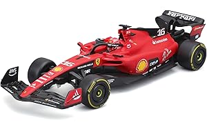 MAISTO TECH R/C MAISTO TECH Veicolo Radiocomandato Ferrari SF-23 Leclerc Scala 1:24, RC 2,4 GHz con Batteria al Litio e Sterzo Semi Proporzionale, Licenza Ufficiale Ferrari