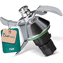 Original Mixtopf Deckel für Vorwerk Thermomix TM5 TM6 und Bimby Inkl