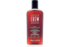American Crew 3-in-1 Classic, Shampoo Balsamo e Gel Doccia, Deterge e Ammorbidisce Corpo e Capelli