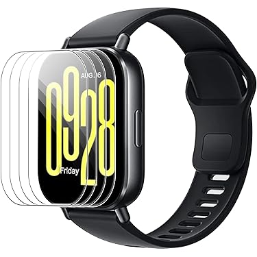 Pellicole Protettive Per Orologi Smartwatch 30mm - Vetro TPU Anti-Luce Blu E Anti-Graffio | 5 Pezzi Universali - Foto 3