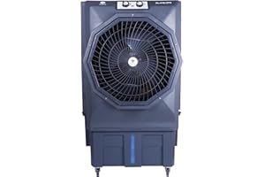 Novamax Rambo 100 L Heavy Duty Desert Air Cooler With 100% Copper Motor, High-Density Honeycomb Cooling Pads, 3-Speed Control