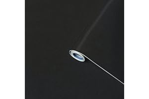 Folia samoprzylepna o wyglądzie skóry szara, folia skórzana do mebli, folia dekoracyjna sztuczna skóra, dekoracja skóry, folia samoprzylepna, 45 cm x 1,5 m, 350 µm (grubość: 0,35 mm), Venilia 54872