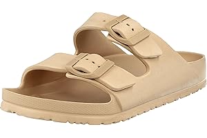 Yinka Shoes Ladies Double Buckle EVA Sandals