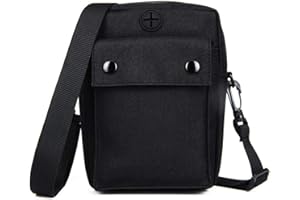 CCHKFEI Borsa per Lettore CD Portatile, Impermeabile Borse per Walkman del Sacchetto di Drive DVD Borsa a Tracolla di Caduta del Lettore CD Multiuso Bag del Lettore CD di Alta Capacità