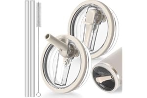 ANTAND 2-pak szczelnych pokrywek do 850 ml Stanley H2.0 Quencher, bez rozlania, zamiennik pokrywka słomki do akcesoriów do kubków Stanley