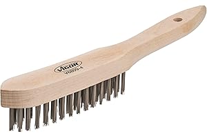 Vigor V6809-4 Steel Wire Brush Wood Colour