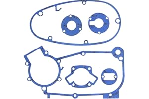 AKF Dichtungssatz aus Kautasit Motortyp M53, M53/1 - für Simson KR51/1 Schwalbe, SR4-1 Spatz, SR4-2 Star, SR4-3 Sperber, SR4-4 Habicht