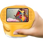 4K Microscopes for Kids, Portable Mini Pocket Microscope 1000X | Educational Science Stem Toys Gift for Children 4-6 Years Ol