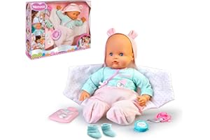 Nenuco - sei Ben Coperto?, Bambola Elettronica, con Accessori, per Bambine e Bambine dai 3 Anni, Famosa (700017360)