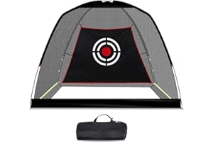 ‎KAPLER Kapler Golfnetz 3x2.1x1.8 m - Übungsnetz für Hinterhof und Driving Range - Heavy Duty Dome Set Mit Zieltuch und Tragetasche
