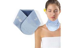 EUYKQNOI Almohadilla Antiarrugas para el Cuello, Almohadilla de Silicona Reutilizable, máscara para el cuello antiarrugas hidratante escote parche, Líneas de Elevación del Cuello, Elimina las Arrugas