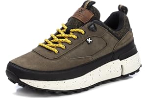 XTI - Zapatilla Cierre de cordón para Hombre, Color: Marron, Talla: 41