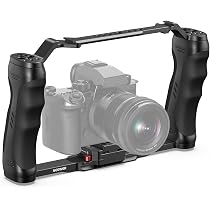 NEEWER Kit CA007 Mango Superior + MA006 Soporte Para Monitor – Aluminio Y Ajuste Con Amortiguación