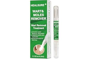 HEALSURE Wart Removal Pen 4ml - Effectively Remover Warts, Skin Tag Removal Pen for Body and Hands - Suitable for All Skin Types