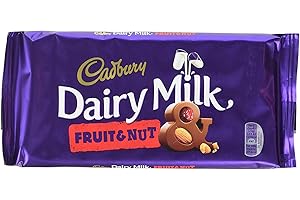 Cadbury Mleko mleczne z owoców i orzechów 200 g (opakowanie 6 szt.)