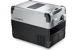 DOMETIC CFX 40 Réfrigérateur-congélateur portable à compresseur, glacière 36 l, 12/24 V et 230 V pour voiture, camion, bateau et camping-car, congélation jusqu'à -22 °C, avec connexion USB