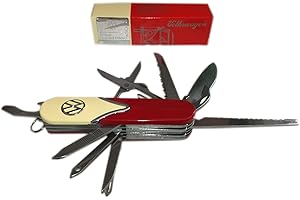 POLYFLAME VW Volkswagen Couteau Couteau de poche multifonction pliant Couteau suisse