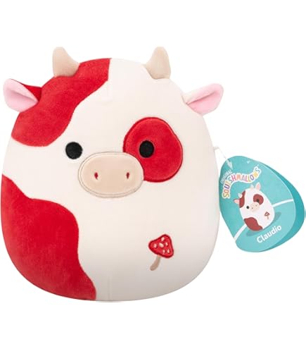 Squishmallows SQCR05373 7.5-Inch-Connor The Black and White Cow, Multicolour : Buy Online at Best Price in KSA - Souq is now