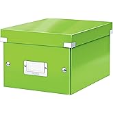 Leitz 60430054 A5 Storage Box, Click and Store Range, Small, Green