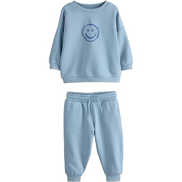 Frogwill Batik-Sweatset Für Mädchen – Kapuzenpullover + Hose, Polyester/Spandex, Größen 2–12 Jahre