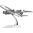 LESES Diecast Plane Model 1:400 Scale Singapore A380 Airplane Model for Decoration or Gift