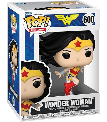 FunKo - Figura Pop elaborada en Vinilo 177, Wonder Woman con