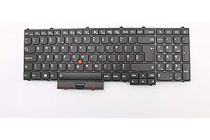TELLUSREM Teclado de respuesto Ingles retroiluminado para Lenovo Thinkpad P50 P70 P51 P71