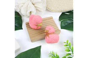 French Tendance Bombe de Bain Moussant Canard - Relaxation Détente - Cadeau Femme - Bien-Etre - Parfum Fraise - 1 x 50 grs - Ambiance Aromatherapie