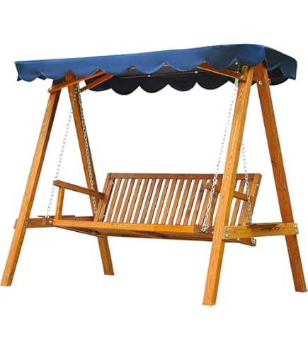 Acacia Dondolo Da Giardino In Legno Amazon Dondolo In Legno NOEMI