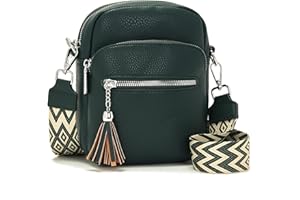 Atgbiem Pochette Bandoulière Femme Sacoche Femme Bandoulière Pochette Telephone Portable Petit Sac Bandouliere Femme Noir