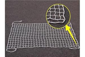 LGLFDJ Filet De Sécurité Pour Lit Superposé, Filet De Protection D'escaliers Pour Animaux De Compagnie, Rampe D'escalier Pour Enfants, Filet De Sport Extérieur Sans (Size:1M×1M(3.3FT×3.3FT),Color:Blanc)