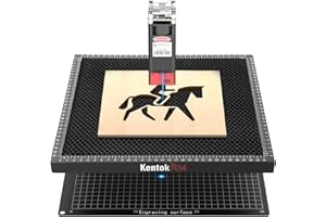 KENTOKTOOL Laser Honeycomb Arbeitstisch, Laserschutzmatte für Lasergravierer, Schreibtischschutz, 330 x 330 x 10 mm, für alle Modelle von Lasergravierern und Laserschneidern