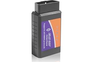 Flaconi Diagnostica Auto,Obd2 Auto Diagnostica,ELM327 per Diagnosi Auto OBD,Obd2 Auto Diagnostica Italiano,Lettore obd2 Auto Diagnostica,per Auto compatibile con dispositivi iOS Android Windows