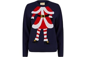 Tokyo Laundry Women's 'Merry Christmas' Novelty Knitted Xmas Jumper