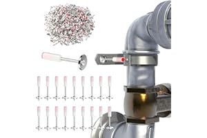 BAOSROY Clou Beton,100pcs Clous Filetés Beton,Cloueur Béton,Clou pour Pistolet à Clous,Pistolet Cloueur Béton,Clou pour Mini-7.3 mm Cloueuse