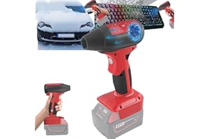 MAKBOS Kabelloses Staubgebläse für Milwaukee 18 V M18 Akku, Jet Dry Mini-Gebläse, 130.000 U/min, Druckluft-Staubwedel für Computertastatur, Garage, Sägewerkraum, Camping, Grill, Holzwerkstatt, klarer Schnee