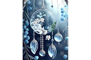 DAERLE Diamond Painting Strass Kit Complet, Attrape-rêves Peinture Diamant Painting Diamant Broderie Diamant Kit Complet 5D Diamond Painting Peinture Diamant 5D Complet 30X40CM