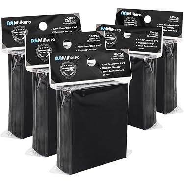 Lot de 500 pochettes pour cartes à collectionner, 5 couleurs, souples pour cartes standard, pour cartes MTG, cartes de football, cartes de sport, cartes de jeu Lot de 500 pochettes pour cartes à collectionner, 5 couleurs, souples pour cartes standard, pour cartes MTG, cartes de football, cartes de sport, cartes de jeu