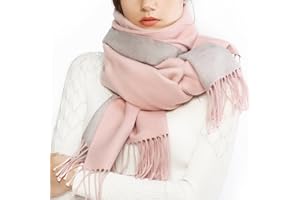 RIIQIICHY Echarpe Femme Hiver Chaud Chale Grosse Echarpes Femme Grande Pashmina Cadeau Femme Anniversaire Noel