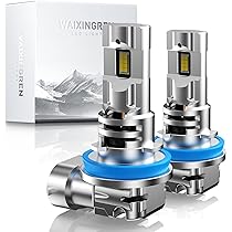 MUEYNIUK 9005 Led Headlight, 33000LM 6500K, 800% Super Brighter 9005/HB3 LED Light Bulb With Fan, IP68 Waterproof Wireless Plug And Play,Built-in Turbo Fan Exterior Bulb, Pack Of 2 - View #2